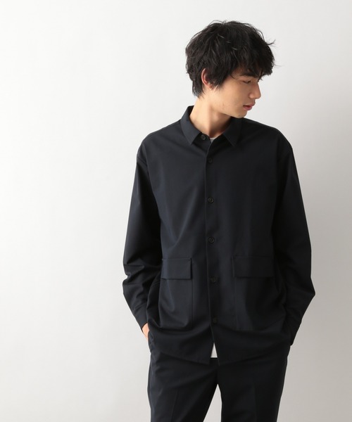 GLOBAL WORK(グローバルワーク)の「URBANRELAX シャツ長袖/954012(シャツ/ブラウス・メンズ・グレー/ネイビー/ブラック/ブラウン系その他7・LARGE/SMALL/MEDIUM)」の20枚目の写真