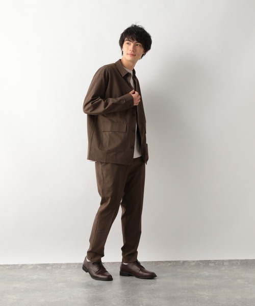 GLOBAL WORK(グローバルワーク)の「URBANRELAX シャツ長袖/954012(シャツ/ブラウス・メンズ・グレー/ネイビー/ブラック/ブラウン系その他7・LARGE/SMALL/MEDIUM)」の13枚目の写真