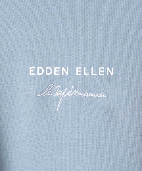 EDDEN ELLEN（エデンエレン）の「シンプルロゴルーズカットソー（Tシャツ/カットソー・メンズ・ホワイト/ブラック/ベージュ/サックスブルー/チャコールグレー/ライトグリーン・SMALL/MEDIUM/LARGE/X-SMALL）」の17枚目の写真