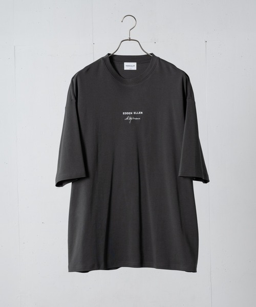 ★as''on★ELLEN STRIPE TEE / BLACK★正規品/韓国送料込 シンプルロゴルーズカットソー(Tシャツ/カットソー)|EDDEN