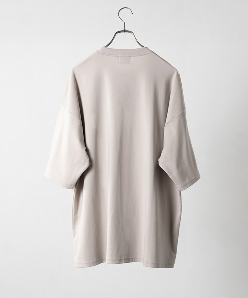 EDDEN ELLEN（エデンエレン）の「シンプルロゴルーズカットソー（Tシャツ/カットソー・メンズ・ホワイト/ブラック/ベージュ/サックスブルー/チャコールグレー/ライトグリーン・SMALL/MEDIUM/LARGE/X-SMALL）」の14枚目の写真