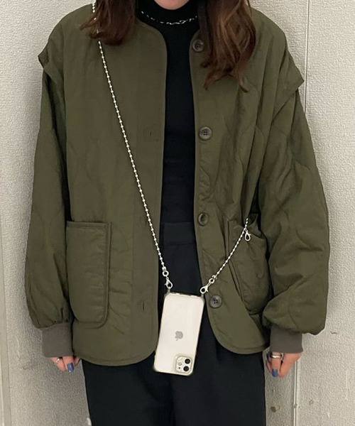 SPINNS（スピンズ）の「【選べるスマホショルダー】ボールチェーン ショルダーストラップ（スマホグッズ・レディース・シルバー・ONESIZE）」の11枚目の写真