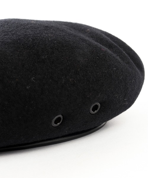 KANGOL(カンゴール)の「SMU Wool Big Monty ウール ビッグモンティ ベレー(ハンチング/ベレー帽・レディース・ブラック/ワイン/ベージュ・M/L)」の9枚目の写真