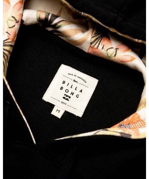 BILLABONG(ビラボン)の「BILLABONG レディース PATTERN CIRCLE LOGO パーカー 【2021年秋冬モデル】/ビラボンレディーススウェット(パーカー・レディース・ブラック/ベージュ/オフホワイト・MEDIUM/LARGE)」の17枚目の写真