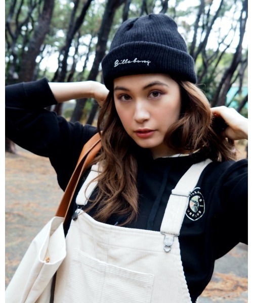 BILLABONG(ビラボン)の「BILLABONG レディース PATTERN CIRCLE LOGO パーカー 【2021年秋冬モデル】/ビラボンレディーススウェット(パーカー・レディース・ブラック/ベージュ/オフホワイト・MEDIUM/LARGE)」の13枚目の写真