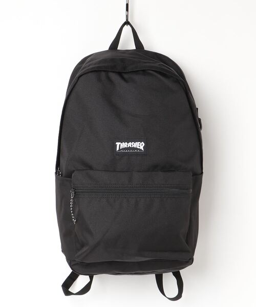 THRASHER(スラッシャー)の「THRASHER/スラッシャー リュック バックパック(バックパック/リュック・メンズ・ブラック×レッド/ホワイト×ブラック/ブラック×パープル/ブラック×ホワイト・FREE)」の1枚目の写真