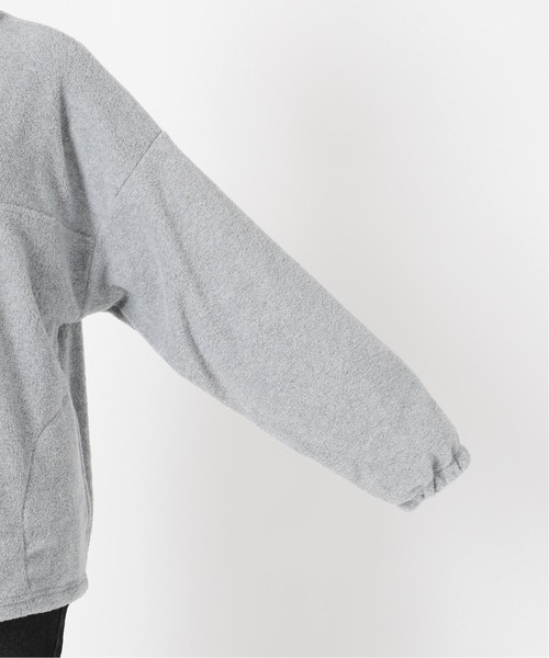 SLOBE IENA（スローブイエナ）の「【SUNRISE MILL 】SWAMP ハーフジップブルゾン【洗濯機洗い可】◆（ブルゾン・レディース・グレー/ネイビー・FREE）」の17枚目の写真