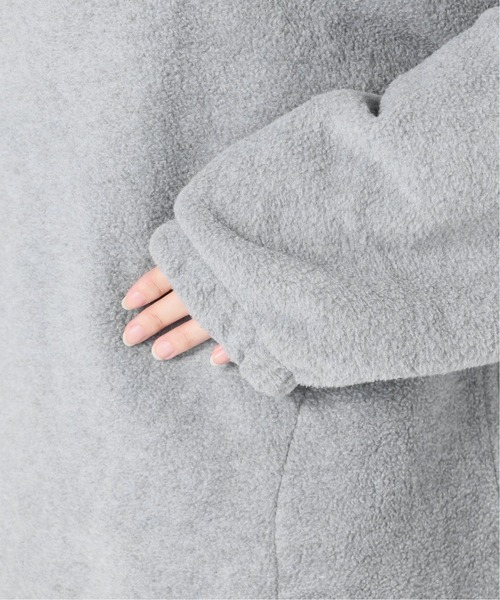 SLOBE IENA（スローブイエナ）の「【SUNRISE MILL 】SWAMP ハーフジップブルゾン【洗濯機洗い可】◆（ブルゾン・レディース・グレー/ネイビー・FREE）」の18枚目の写真