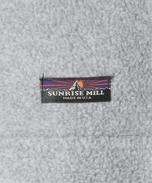 SLOBE IENA（スローブイエナ）の「【SUNRISE MILL 】SWAMP ハーフジップブルゾン【洗濯機洗い可】◆（ブルゾン・レディース・グレー/ネイビー・FREE）」の22枚目の写真