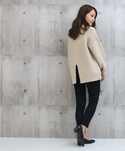 Social GIRL（ソーシャルガール）の「2タック 裏起毛 ストレッチ テーパードパンツ イージーパンツ（その他パンツ・レディース・ネイビー/オフホワイト/ベージュ/カーキ/ブラック/グレイッシュベージュ・L/LL/M）」の7枚目の写真