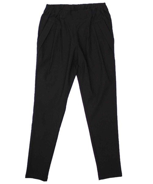 Social GIRL（ソーシャルガール）の「2タック 裏起毛 ストレッチ テーパードパンツ イージーパンツ（その他パンツ・レディース・ネイビー/オフホワイト/ベージュ/カーキ/ブラック/グレイッシュベージュ・L/LL/M）」の9枚目の写真