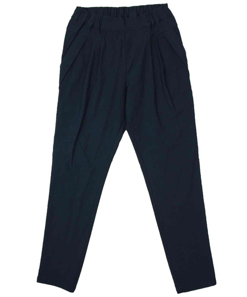 Social GIRL（ソーシャルガール）の「2タック 裏起毛 ストレッチ テーパードパンツ イージーパンツ（その他パンツ・レディース・ネイビー/オフホワイト/ベージュ/カーキ/ブラック/グレイッシュベージュ・L/LL/M）」の13枚目の写真