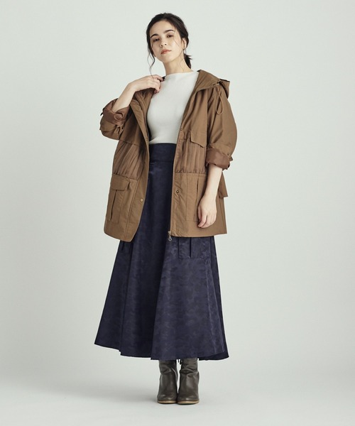 DRWCYS（ドロシーズ）の「バックフリルミリタリーブルゾン（ミリタリージャケット・レディース・カーキ/キャメル・FREE）」の10枚目の写真