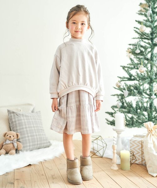 apres les cours(アプレレクール)の「ボアブーツ(ブーツ・キッズ・ベージュ/ブラウン/ピンク/レインボー・19/20/17/14/15 /16/18/21/13)」の22枚目の写真