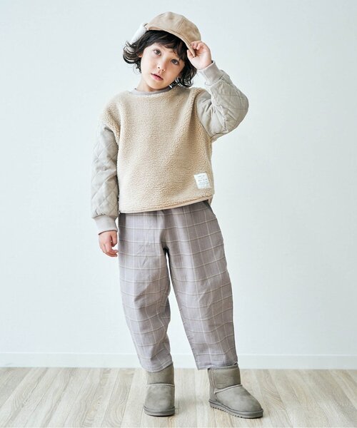 apres les cours(アプレレクール)の「ボアブーツ(ブーツ・キッズ・ベージュ/ブラウン/ピンク/レインボー・19/20/17/14/15 /16/18/21/13)」の20枚目の写真