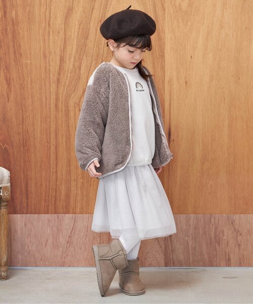 apres les cours(アプレレクール)の「ボアブーツ(ブーツ・キッズ・ベージュ/ブラウン/ピンク/レインボー・19/20/17/14/15 /16/18/21/13)」の19枚目の写真