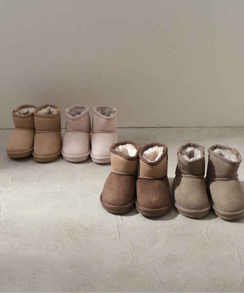 apres les cours(アプレレクール)の「ボアブーツ(ブーツ・キッズ・ベージュ/ブラウン/ピンク/レインボー・19/20/17/14/15 /16/18/21/13)」の17枚目の写真