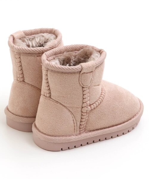 apres les cours(アプレレクール)の「ボアブーツ(ブーツ・キッズ・ベージュ/ブラウン/ピンク/レインボー・19/20/17/14/15 /16/18/21/13)」の11枚目の写真