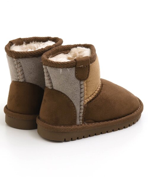 apres les cours(アプレレクール)の「ボアブーツ(ブーツ・キッズ・ベージュ/ブラウン/ピンク/レインボー・19/20/17/14/15 /16/18/21/13)」の10枚目の写真