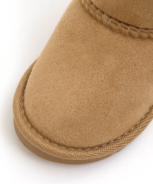 apres les cours(アプレレクール)の「ボアブーツ(ブーツ・キッズ・ベージュ/ブラウン/ピンク/レインボー・19/20/17/14/15 /16/18/21/13)」の7枚目の写真