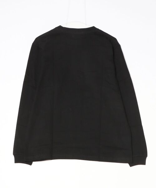 DOUBLE STEAL(ダブルスティール)の「Flower Logo 長袖Tシャツ(Tシャツ/カットソー・メンズ・ブラック/ホワイト・X-LARGE/MEDIUM/LARGE)」の12枚目の写真