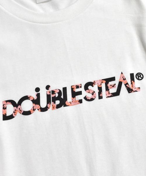 DOUBLE STEAL(ダブルスティール)の「Flower Logo 長袖Tシャツ(Tシャツ/カットソー・メンズ・ブラック/ホワイト・X-LARGE/MEDIUM/LARGE)」の2枚目の写真