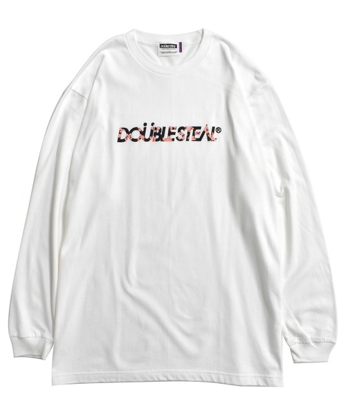 DOUBLE STEAL(ダブルスティール)の「Flower Logo 長袖Tシャツ(Tシャツ/カットソー・メンズ・ブラック/ホワイト・X-LARGE/MEDIUM/LARGE)」の3枚目の写真