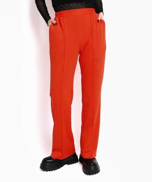 WC(ダブル シー)の「カラーイージーパンツ(スラックス・レディース・ピンク/オレンジ/ブルー/グリーン・FREE)」の4枚目の写真