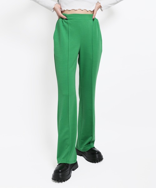 WC(ダブル シー)の「カラーイージーパンツ(スラックス・レディース・ピンク/オレンジ/ブルー/グリーン・FREE)」の1枚目の写真