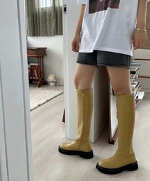 chuclla | Track sole long boots chs21a048(ブーツ)