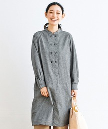and myera ダブルボタンのチュニックワンピース
