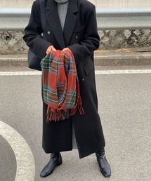 ダブルブレストロングチェスターコート