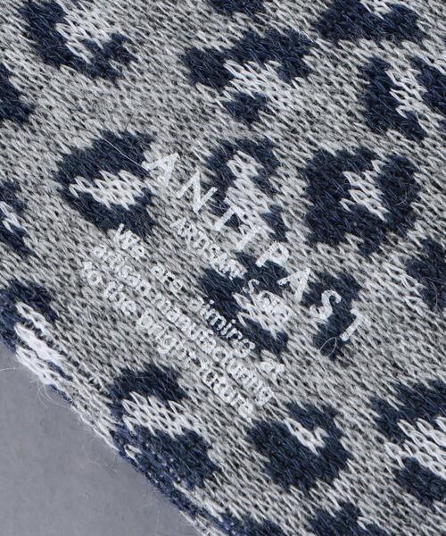 ANTIPAST（アンティパスト）の「＜ANTIPAST (アンティパスト) ＞ レオパード ソックス（ソックス/靴下・メンズ・グレー/ブラック・FREE）」の6枚目の写真