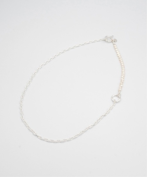 EDIFICE SELECT(エディフィスセレクト)の「【OURA / オーラ】別注 コンビネーションパールラリアットネックレス(ネックレス・メンズ・シルバー・FREE)」の5枚目の写真