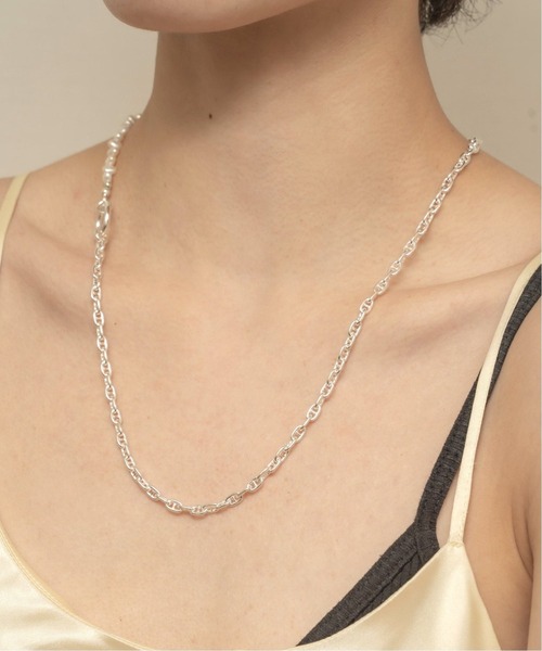 EDIFICE SELECT(エディフィスセレクト)の「【OURA / オーラ】別注 コンビネーションパールラリアットネックレス(ネックレス・メンズ・シルバー・FREE)」の17枚目の写真