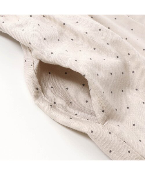apres les cours(アプレレクール)の「DOTシャツワンピース(シャツワンピース・キッズ・アイボリー・120/80/110/130/90/140/100)」の13枚目の写真