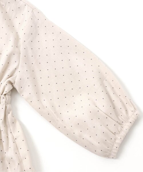 apres les cours(アプレレクール)の「DOTシャツワンピース(シャツワンピース・キッズ・アイボリー・120/80/110/130/90/140/100)」の14枚目の写真