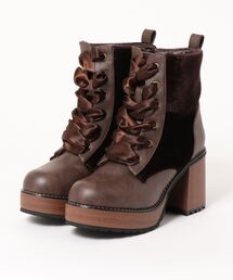 axes femme POETIQUE | レースアップミドルブーツ(ブーツ)
