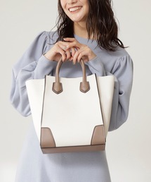N.（N. Natural Beauty Basic） | ◆スクエアコンビトートバッグ(トートバッグ)