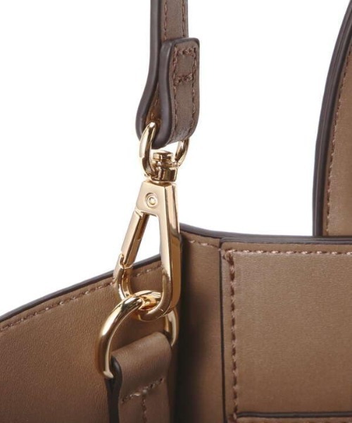 N.（N. Natural Beauty Basic）（エヌエヌナチュラルビューティーベーシック）の「◆スクエアコンビトートバッグ（トートバッグ・レディース・ベージュ/ライトグリーン/ブラック・ﾌﾘ-）」の10枚目の写真