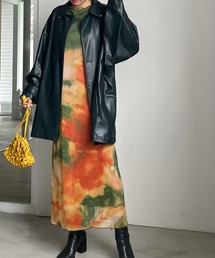 Ameri | MIRANDA TAIDAI SHEER LONG TOP(その他トップス)