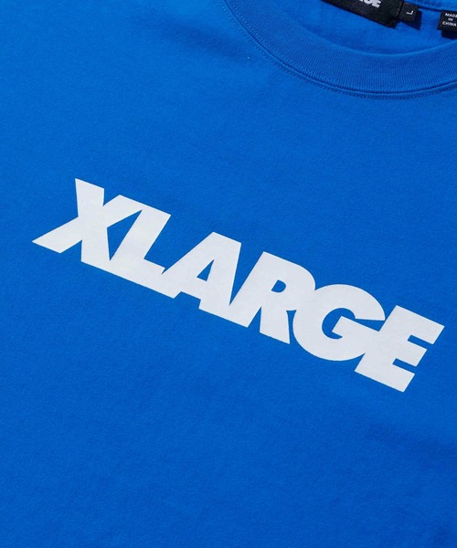 XLARGE（エクストララージ）の「STANDARD LOGO L/S TEE（Tシャツ/カットソー・メンズ・パープル/ブラック/ブルー/ホワイト/グリーン・S/M/L/XL）」の18枚目の写真