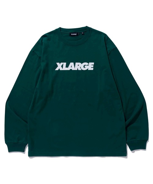 XLARGE（エクストララージ）の「STANDARD LOGO L/S TEE（Tシャツ/カットソー・メンズ・パープル/ブラック/ブルー/ホワイト/グリーン・S/M/L/XL）」の13枚目の写真