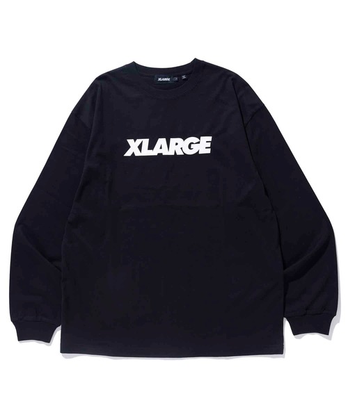 XLARGE（エクストララージ）の「STANDARD LOGO L/S TEE（Tシャツ/カットソー・メンズ・パープル/ブラック/ブルー/ホワイト/グリーン・S/M/L/XL）」の8枚目の写真