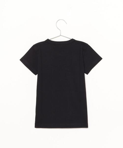 agnes b.(アニエスベー)の「S137 E TS キッズ ロゴTシャツ(Tシャツ/カットソー・キッズ・ブラック・MEDIUM/LARGE/SMALL/X-LARGE)」の3枚目の写真