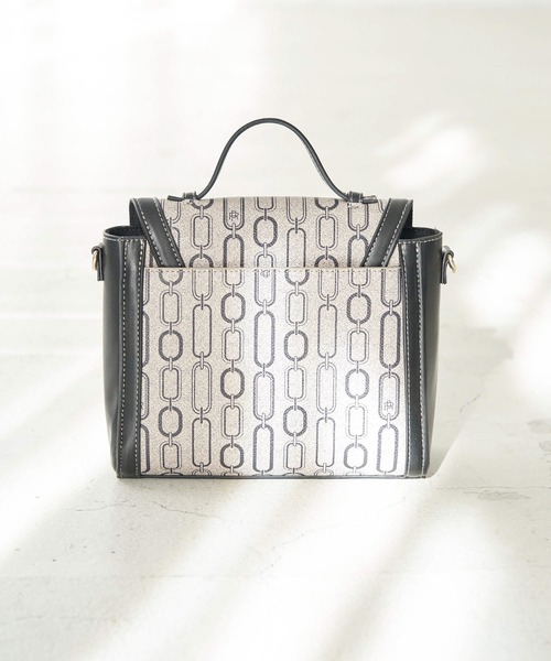 ROPE' PICNIC（ロペピクニック）の「モノグラムフラップミドルショルダーバッグ（ショルダーバッグ・レディース・ブラウン/ブラック系その他・FREE）」の3枚目の写真