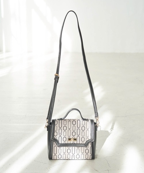 ROPE' PICNIC（ロペピクニック）の「モノグラムフラップミドルショルダーバッグ（ショルダーバッグ・レディース・ブラウン/ブラック系その他・FREE）」の17枚目の写真