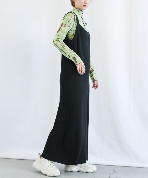 select MOCA（セレクトモカ）の「ハイネックニュアンス柄シアーメロートップス（Tシャツ/カットソー・レディース・グリーン・FREE）」の13枚目の写真