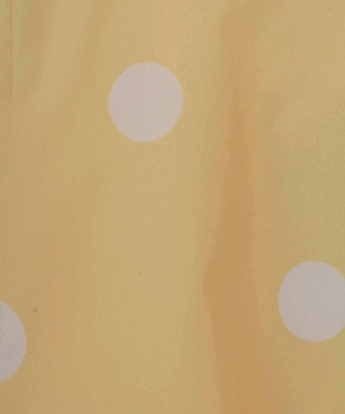 31 Sons de mode（トランテアン　ソン　ドゥ　モード）の「ドットバックチュールスカート（スカート・レディース・ブラック/イエロー/クリーム・38/36）」の4枚目の写真