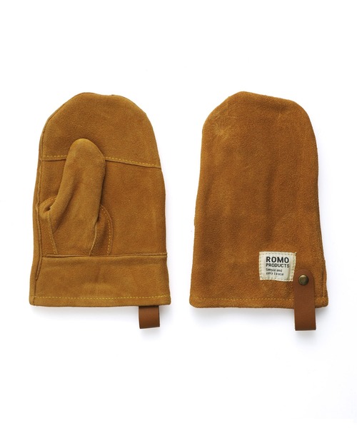 romo Leather mittens ロモ レザーミトン 鍋つかみ (S)（アウトドア